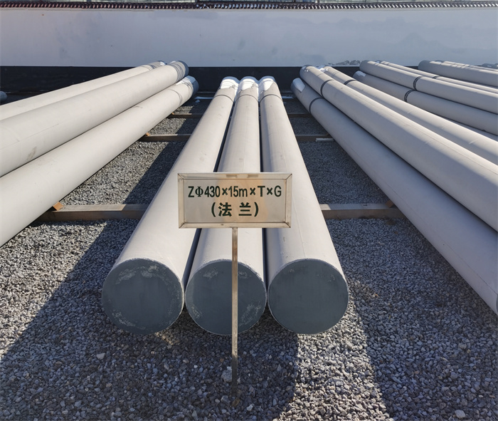 西陵430×15米×T×G砼电力电杆