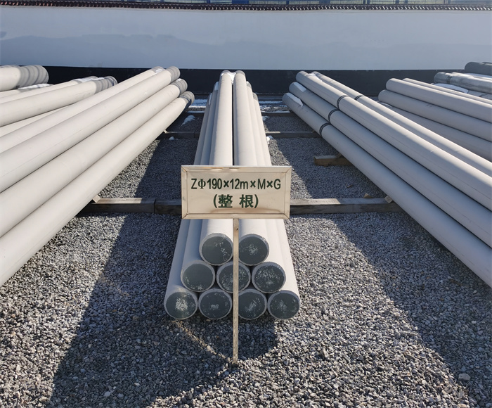 西陵190×12米钢筋混凝土水泥电线杆